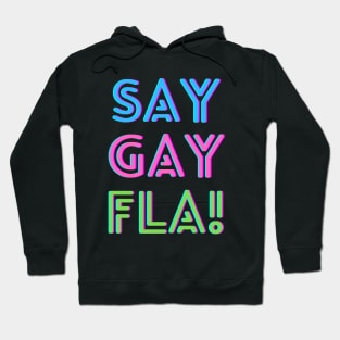 SAY GAY FLA! Hoodie